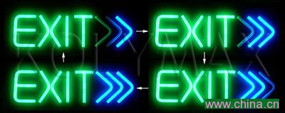LED Sign - Exit