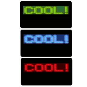 United States Scrolling LED Badge PRO Version
