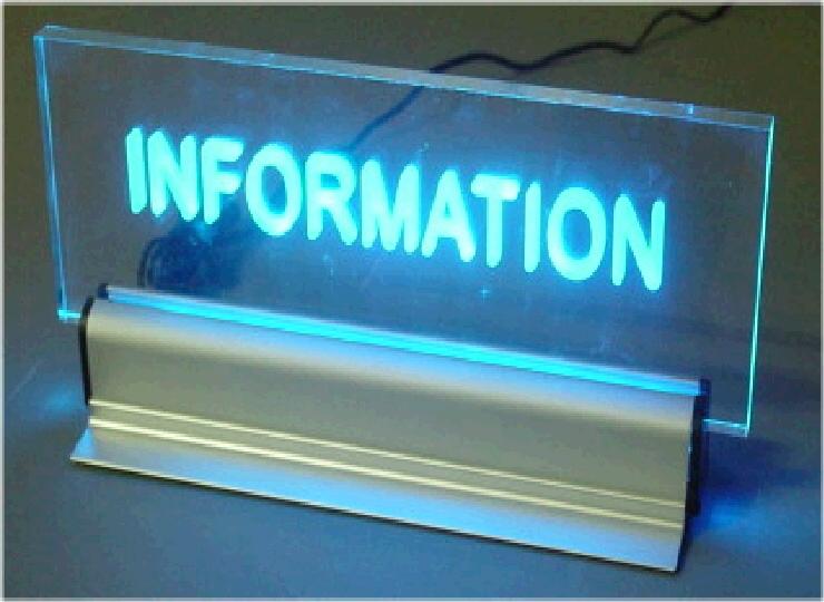 Taiwan LED Edge-lit Sign