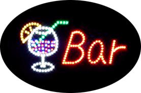 South Korea LED Bar Sign
