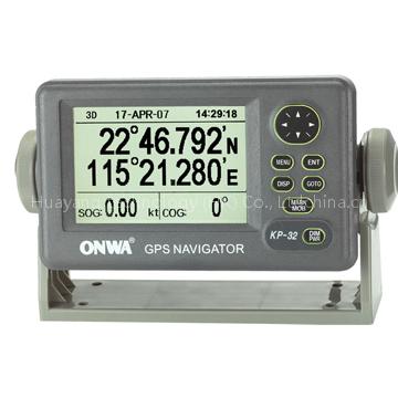 MARINE GPS/SBAS NAVIGATOR WITH VIDEO PLOTTER FUNCTION