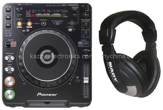 Pioneer CDJ1000 MK3 Digital DJ CD Player Turntable - with Free Headphones