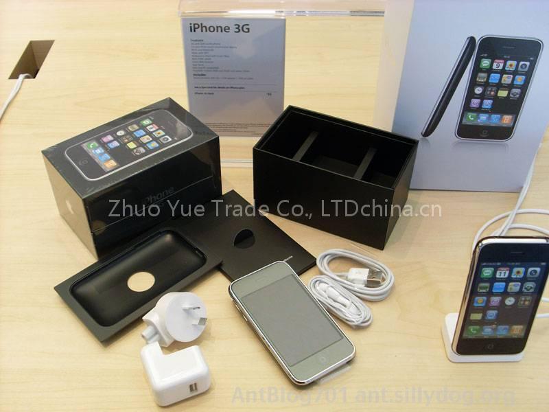 NEW IN BOX APPLE IPHONE 3 BLACK 16GB