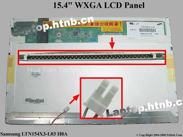 New LTN156AT01 15.6" WXGA Laptop LCD Panel Glossy