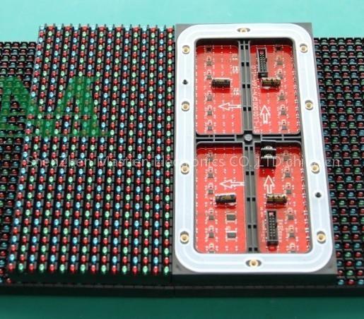 Lead-free environmental protection outdoor full-color LED module