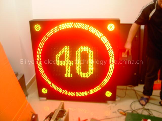 LED speed limit signs profession makes and welcome a sub