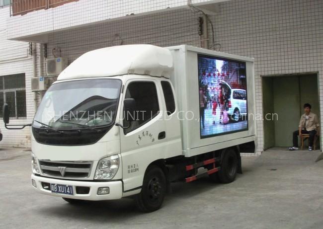 Mobile Truck LED Display for Movable advertising