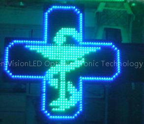 LED Pharmacy Cross