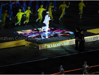 LED video dance floor tiles(P31.25- resolution 1024)