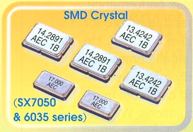 Hong Kong SMD Crystal Resonator 7x5 6x3.5 5x3.2