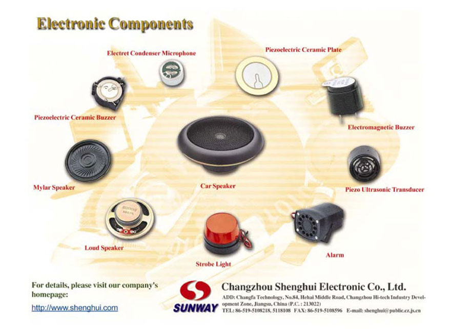 China (Mainland) Speaker, Buzzer, Transducer, Alarm, Coil