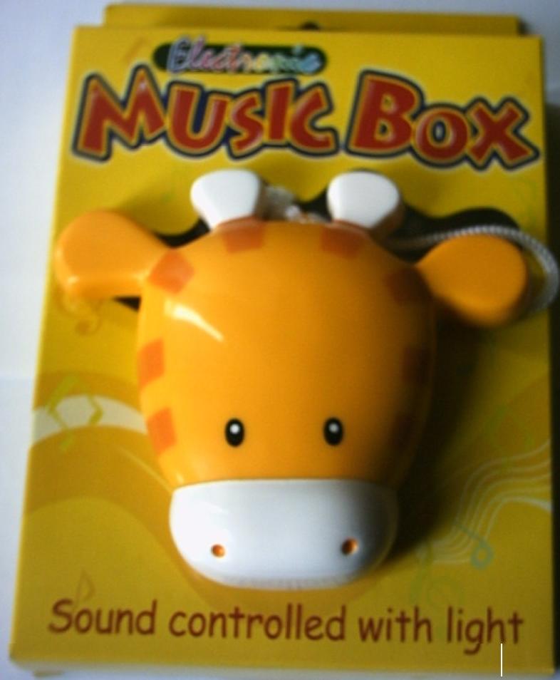 Taiwan Baby Sound Controlled Music Box