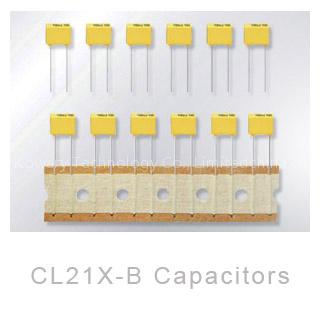 MEMB CL21X-B Metallized Polyester Film Capacitor (Mini-Box)