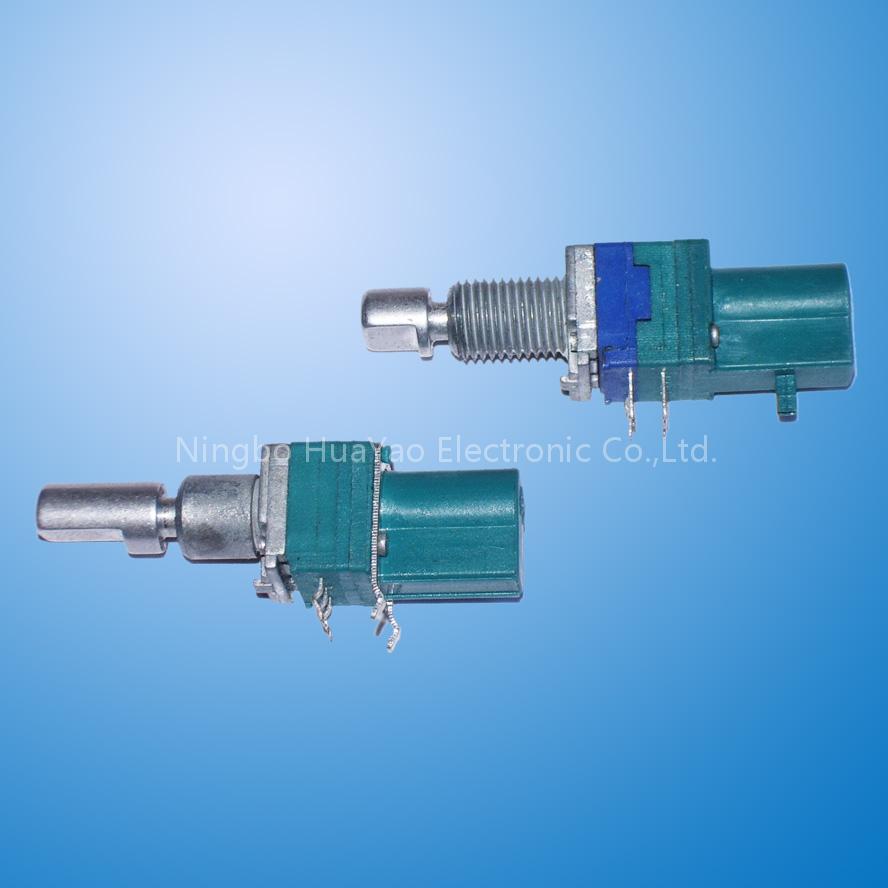 WH09JTB1Z-11 INSULATED SHAFT, ROTARY CARBON COMPOSITION POTENTIOMETERS