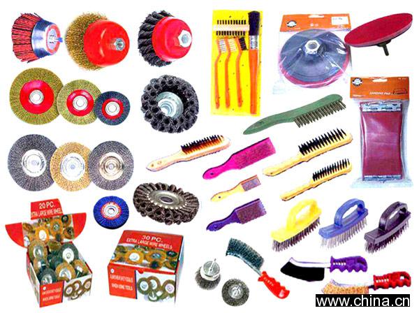 Wire Wheel, Wire Brush & Sanding Pad