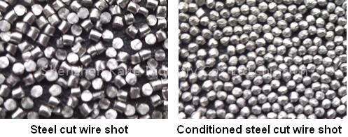 metal cut wire for sand cleaning