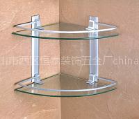 Glass Bathroom Shelf