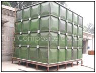 GRP water tank