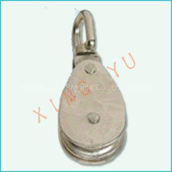 Single swivel pulley& blocks