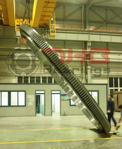 6 meter large sized slewing bearing for harbour cranes-THB Bearings