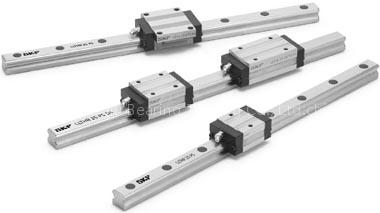 Rolled thread linear guides and slides