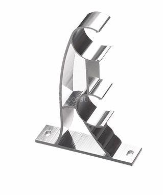 32mm Aluminum Double Curtain Bracket