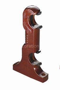 28mm Resin Double Curtain Bracket