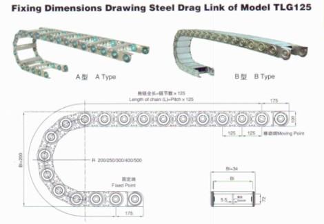 TLG125 Series Steel Cable Chains