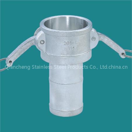 stainless steel 316L camlock coupling C