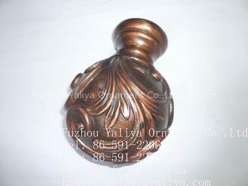 Resin finial