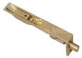 Square brass flush bolt