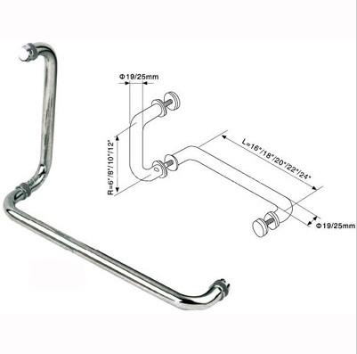 Glass Door Handle DH-801