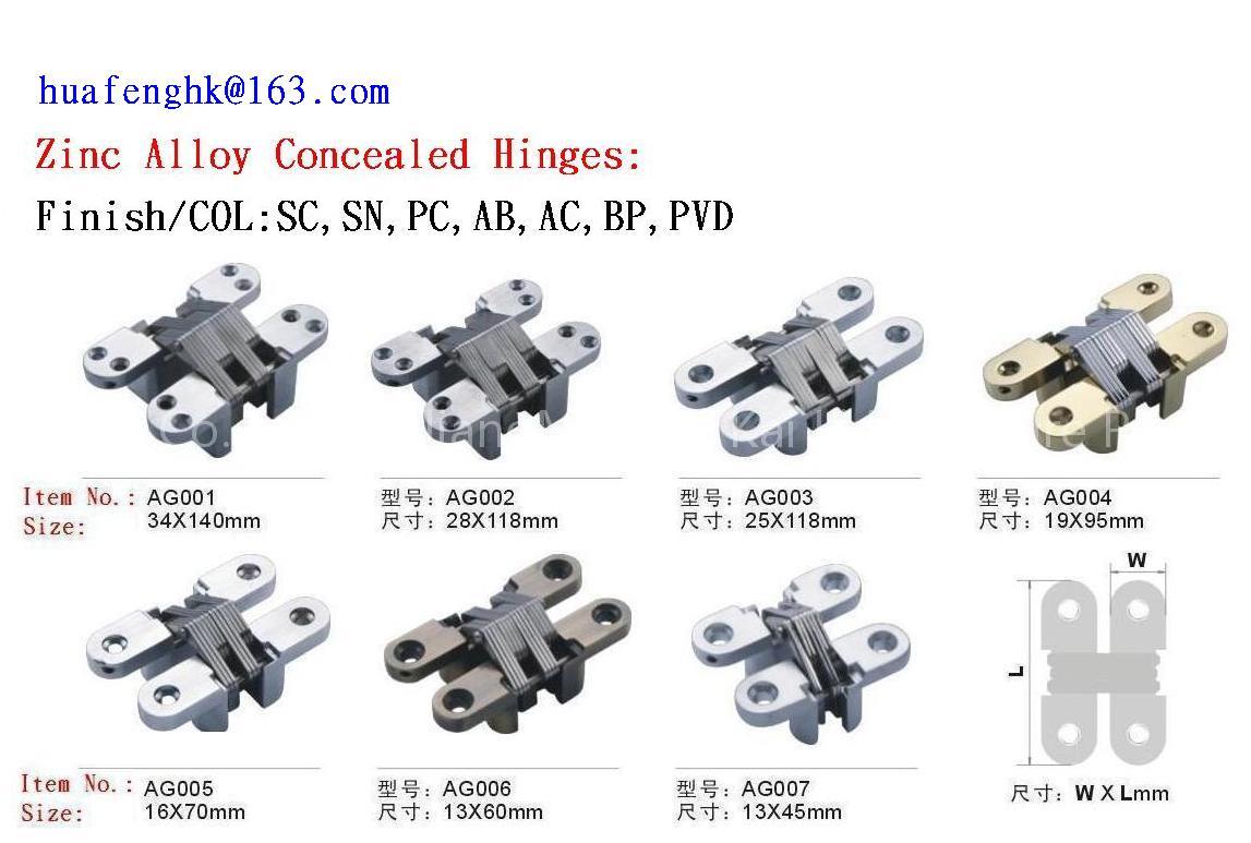 Concealed Hinges,Flush Bolts & Door Stoppers