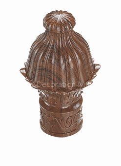28mm Curtain pole Cap(crown cap)