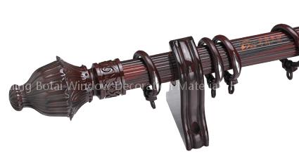 Imitating Padauk Curtain Accessory Articles(BT-2009 )