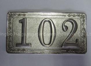 Door plate