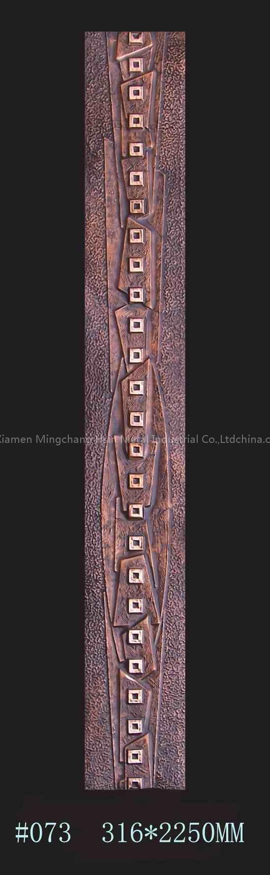 Embossed board(Material:100% pure copper)