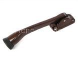 Brass kick-down door holder