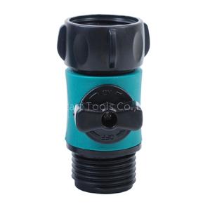Hose shut off coupling-NH male