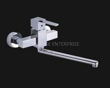 brass kitchen mixer