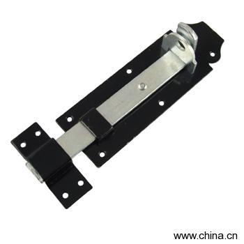 Black Japanned Heavy Duty Flat Bolt
