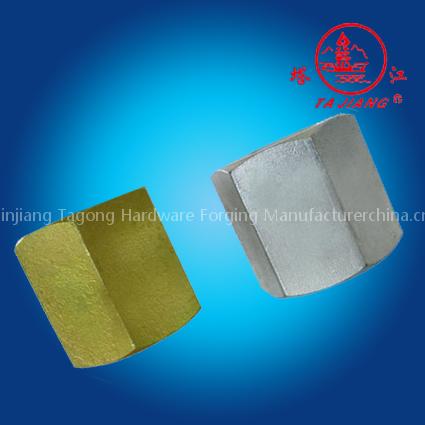 DIN6330 B thick hex nuts,long nuts for U-bolts