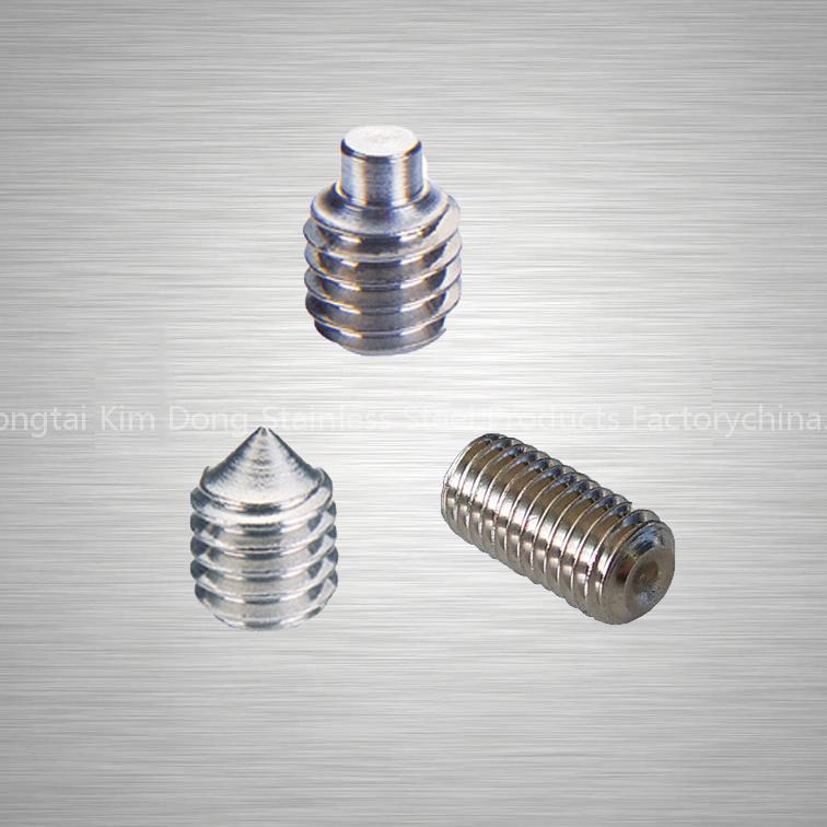 Stainless steel set screws