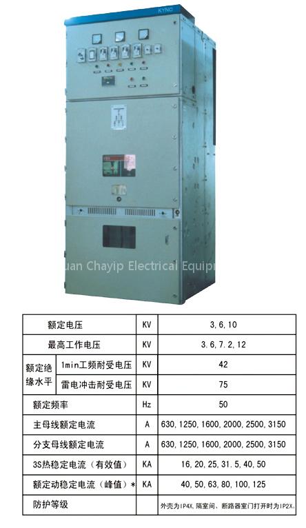 Removable Armoring AC Enclosed Metal Switchgear