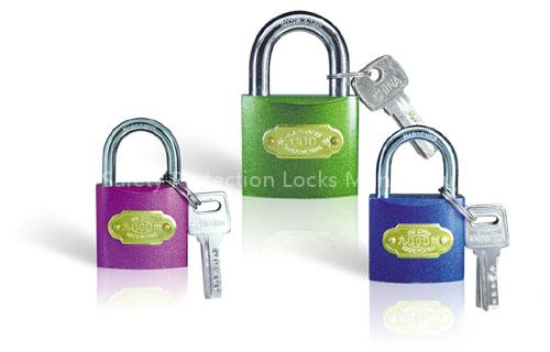 Pull Iron Padlock Of Color & PC Key