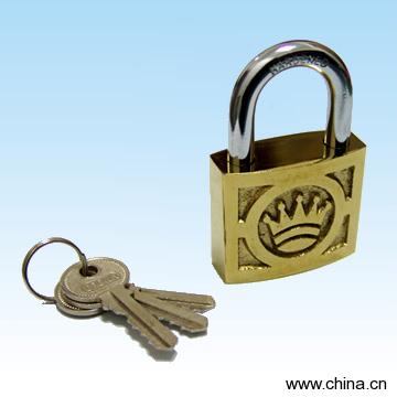 Golden Plated Padlock