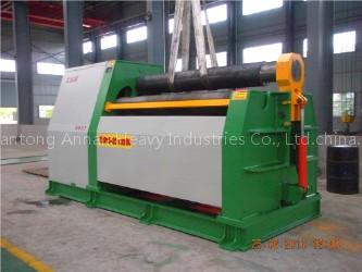 hydraulic four-roller plate bending machine