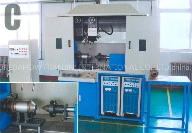 Double circular seam welding machine