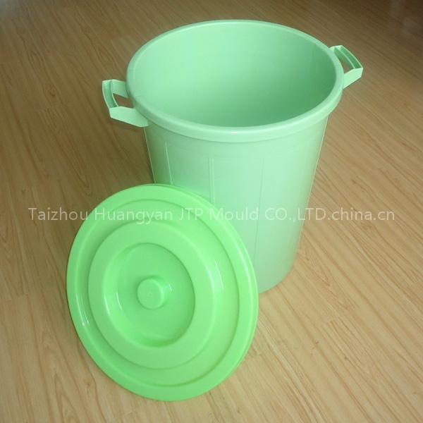 Plastic dustbin mould