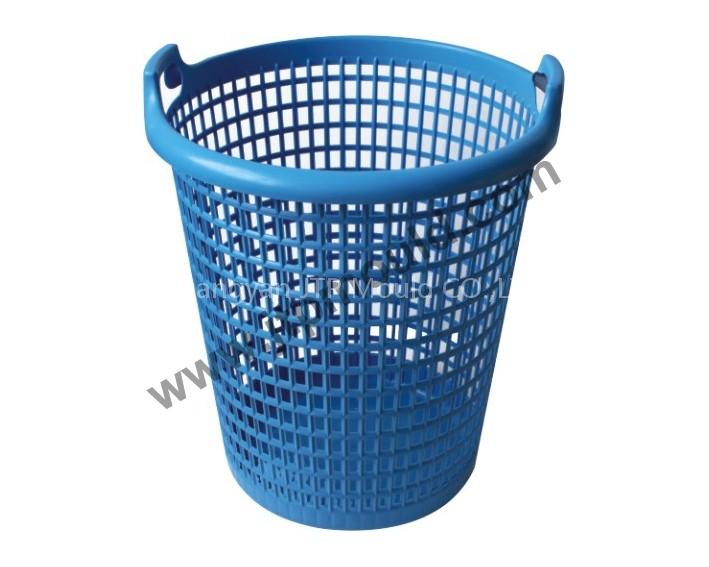 Plastic laundry basket mould-11